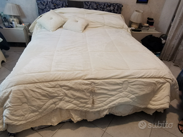 Completo letto Midiri. Coperta matrimoniale + comp