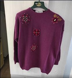 Maglione in misto lana