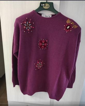 Maglione in misto lana