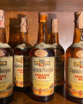 5 CAPTAIN MORGAN BOT.40/50’S 75CL 43% - RUM