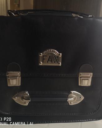 Borsa portadocumenti in vera pelle Florence Fax 