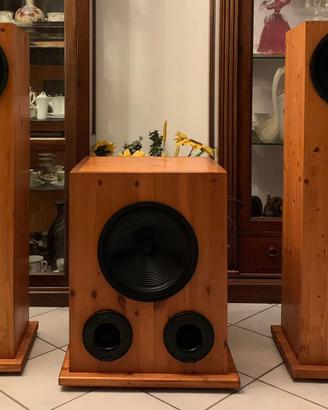 Casse acustiche artigianali ad alta sensibilità