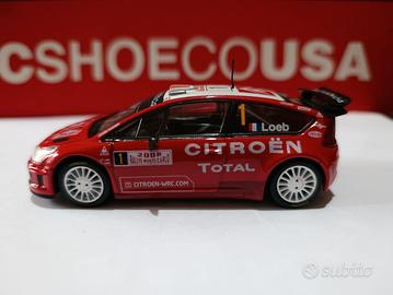 Modellino di Citroen C4 WRC in scala 1/43