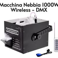 Macchina Nebbia Hazer Fog Machine 1000W Wireless