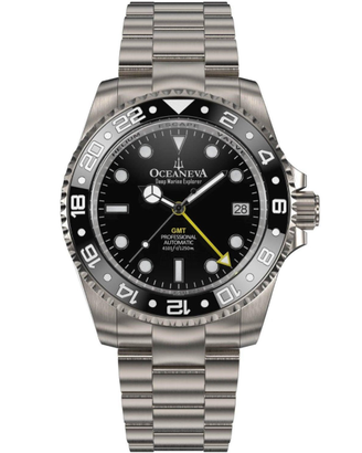 Oceaneva Men's GMT TITANIUM