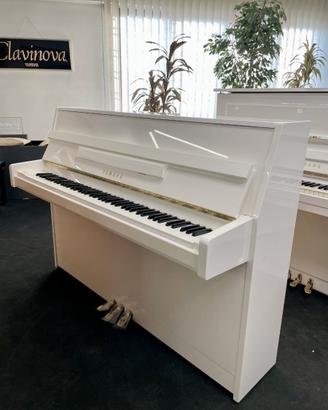 Pianoforte verticale yamaha b1 pwh bianco lucido