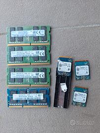memorie ram e hardisk ssd