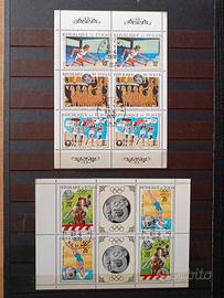 Francobolli Ciad/Tchad 1970 2 fogl. Monaco 72 us