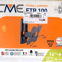 Supporto per tv Cme Etr 100, nuovo, 14-25 pollici