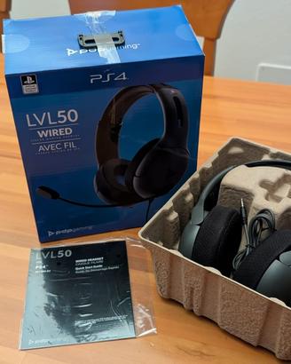 Pdp cuffie con cavo LVL50 ps4 ps5