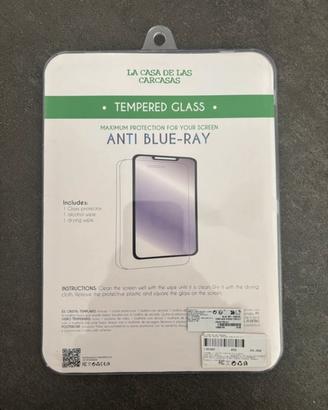 Pellicola in verro temperato anti blue-ray