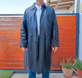 Cappotto in pelle stile Matrix 