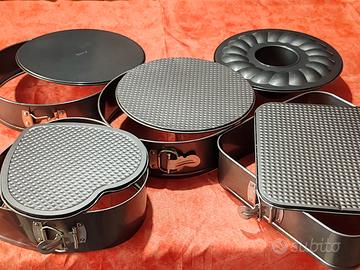 Teglie da forno per Dolci e Stampi smontabili