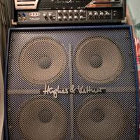 testata Bugera e cassa Huges e Kettner 