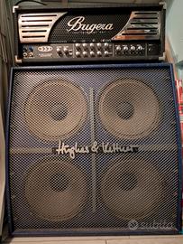 testata Bugera e cassa Huges e Kettner 