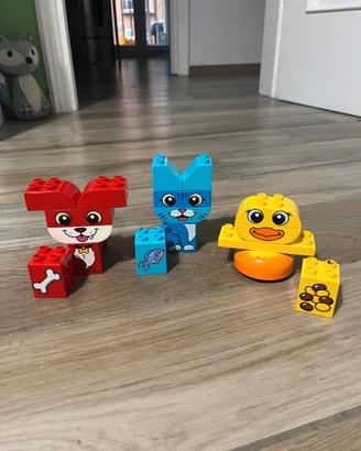 Lego duplo due set per bimbi piccolissimi