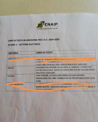 ENAIP op.elettronico:inglese,italiano