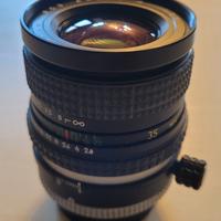 NIKON obiettivo PCS ARSAT 35mm 2.8 