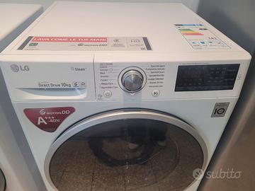 LAVATRICE LG 10KG USATA RICONDIZIONATA CON GARANZI