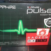 scheda video VGA Radeon Sapphire PULSE RX 550 2G G