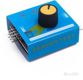 Tester Servo 3CH 4.8V-6V per ESC Analogici e Digit