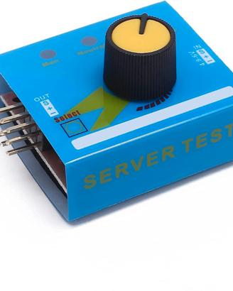 Tester Servo 3CH 4.8V-6V per ESC Analogici e Digit