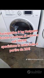 Asciugatrice Ariston spedizione in tutta Italia 