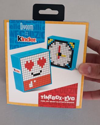 Timebox-Evo Edizione Limitata Divoom x Kinder