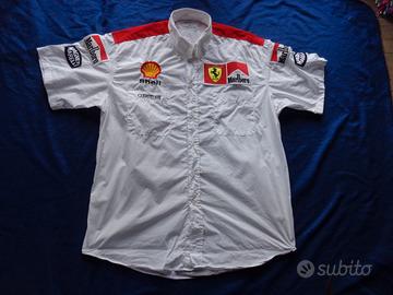 CAMICIA VINTAGE SCUDERIA FERRARI SHELL MARLBORO
