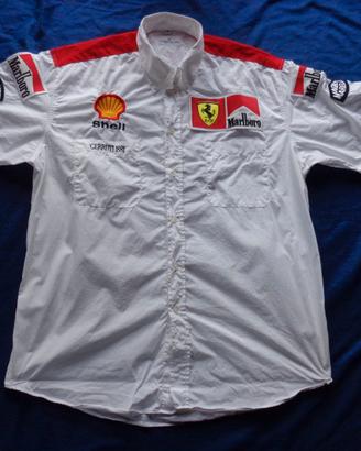 CAMICIA VINTAGE SCUDERIA FERRARI SHELL MARLBORO