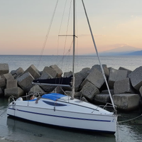 Dufour duo 26 barca a vela planante motore nuovo a