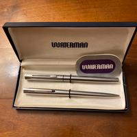 Coppia Penne a sfera e stilo WATERMAN