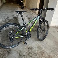 Mountain Bike Eclipse Nera/Verde Taglia M