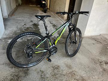 Mountain Bike Eclipse Nera/Verde Taglia M
