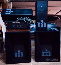 impianto audio professionale 
