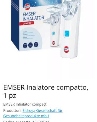 inalatore aerosol portatile, nuovo sigillato