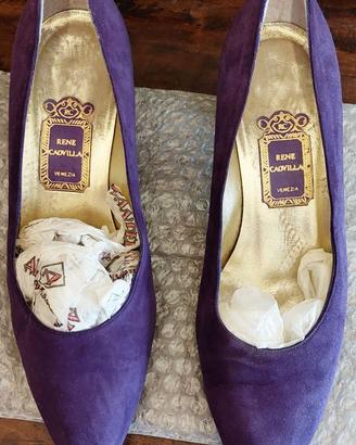 Scarpe eleganti da donna René Caovilla viola