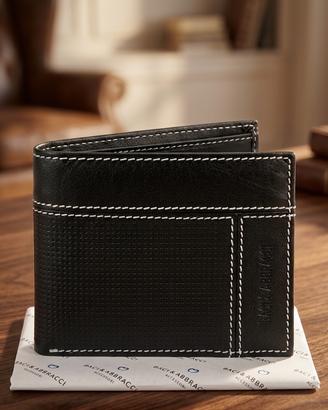 Portafoglio Uomo BACI & ABBRACCI – Pelle Nera