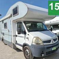 CAMPER KNAUS RENAULT MANSARDATO 6 POSTI DINETTE LE