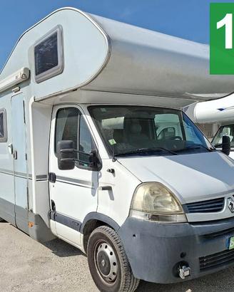 CAMPER KNAUS RENAULT MANSARDATO 6 POSTI DINETTE LE