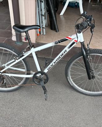 Rockrider ST 100 bianca - cambio nuovo
