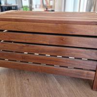 Panca Ikea ÄPPLARÖ in legno marrone