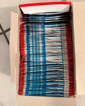 88 bustine + carte calciatori panini 2018-2019
