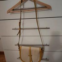 Borsa a tracolla Carpisa écru/giallo