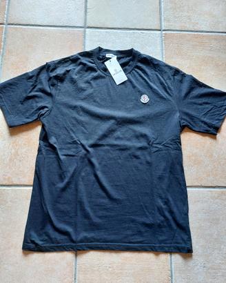 Moncler T-shirt  maglia nuova con cartellino  nera