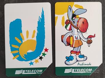 Due Schede Telecom- Universiade Sicilia 97