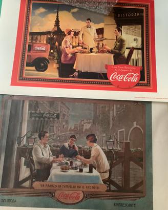 Tovagliette Coca-Cola Vintage Nuove