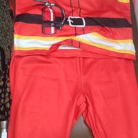 Costume Pompiere Bimbo 2-3 Anni