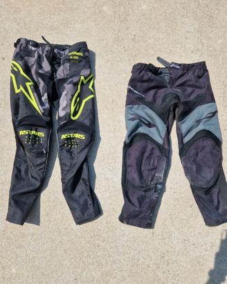 Pantaloni cross TG 30 Adulto  LEGGERE BENE