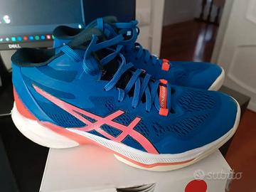 Asics Sky Elite FF Blu/Arancio - Scarpe Pallavolo